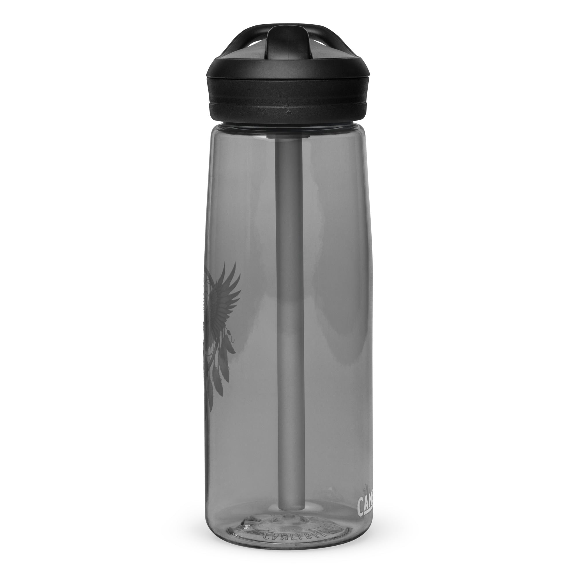 Dreamcatcher Eagle – Sports Water Bottle Realistic Native American Talisman Mythology Graphic Design