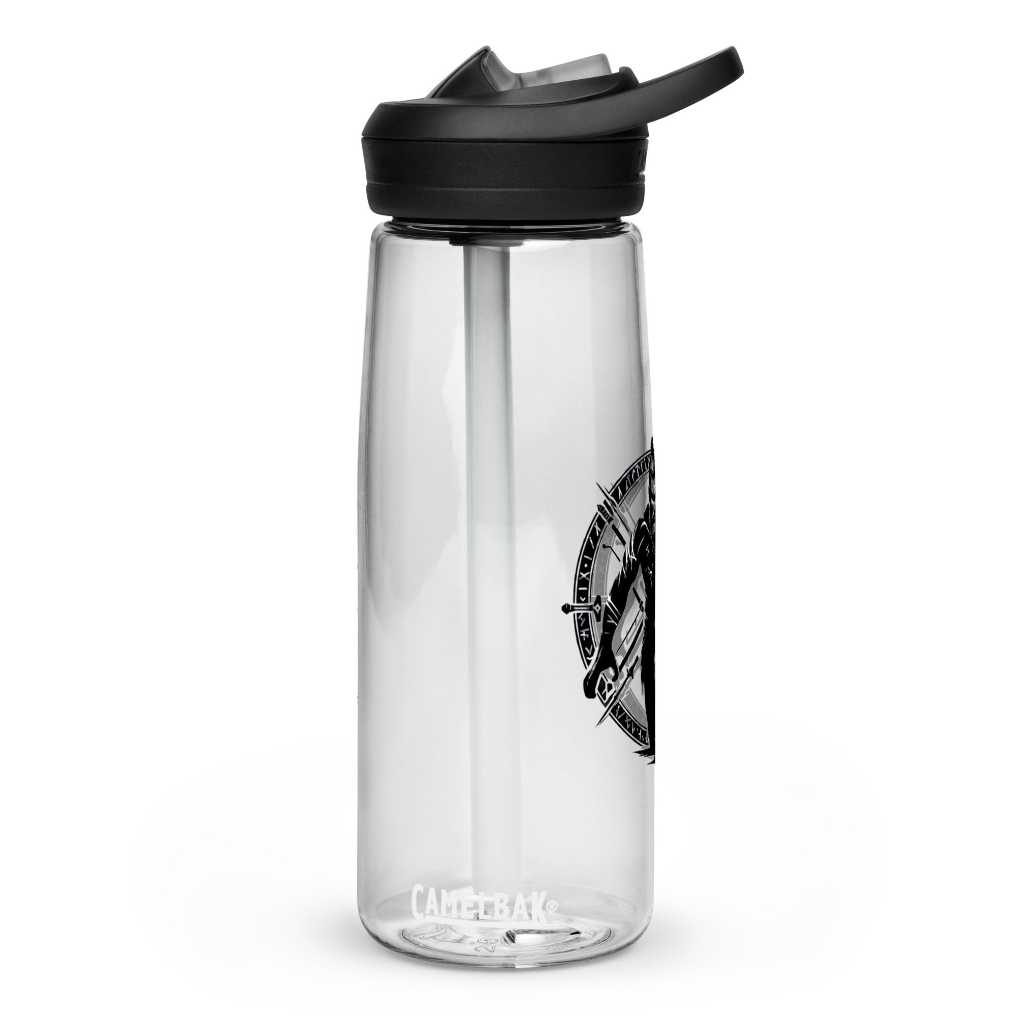 Viking Indomitable - Sports water bottle Valhalla Talisman Norse Design