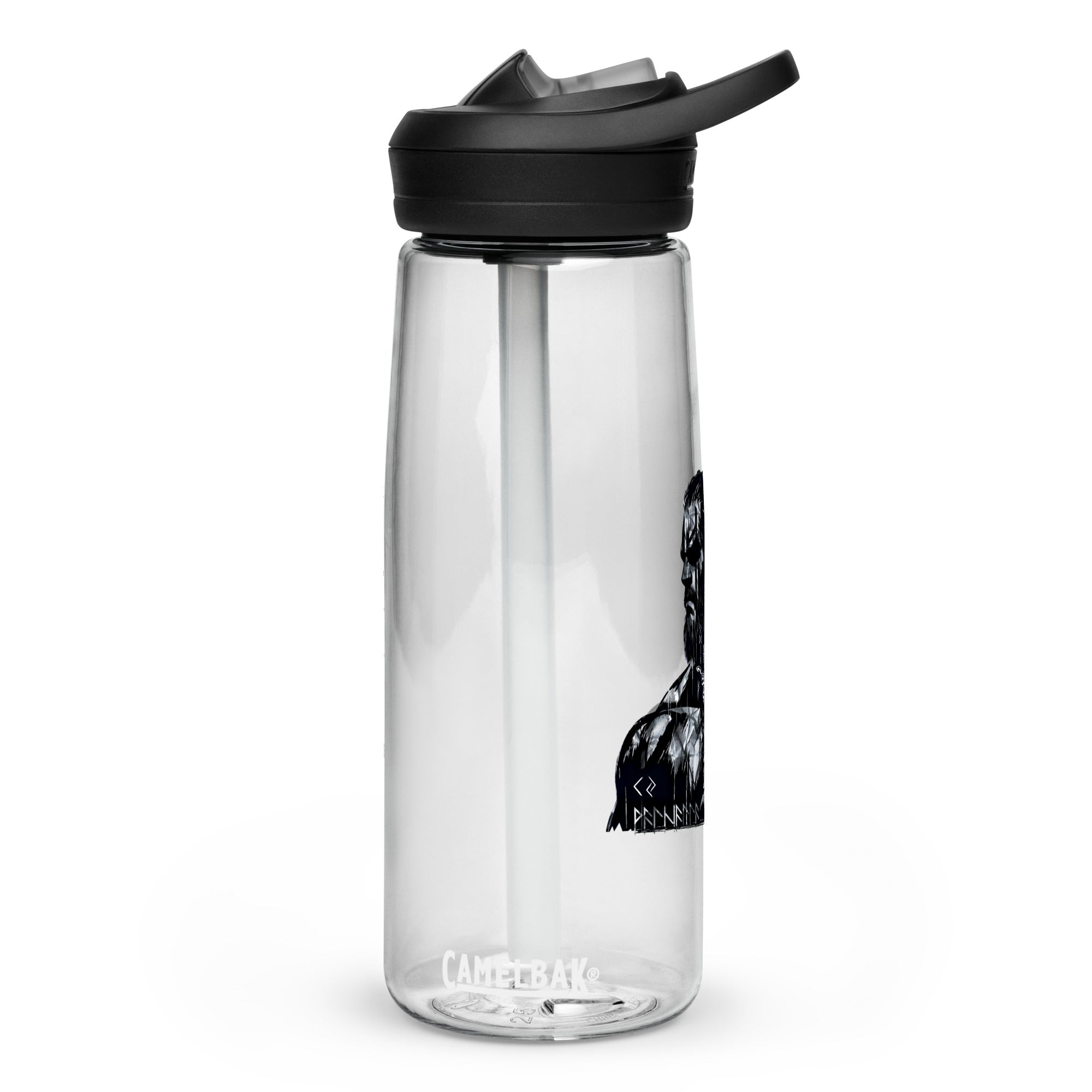 Viking Fearless - Sports water bottle Valhalla Talisman Norse Design