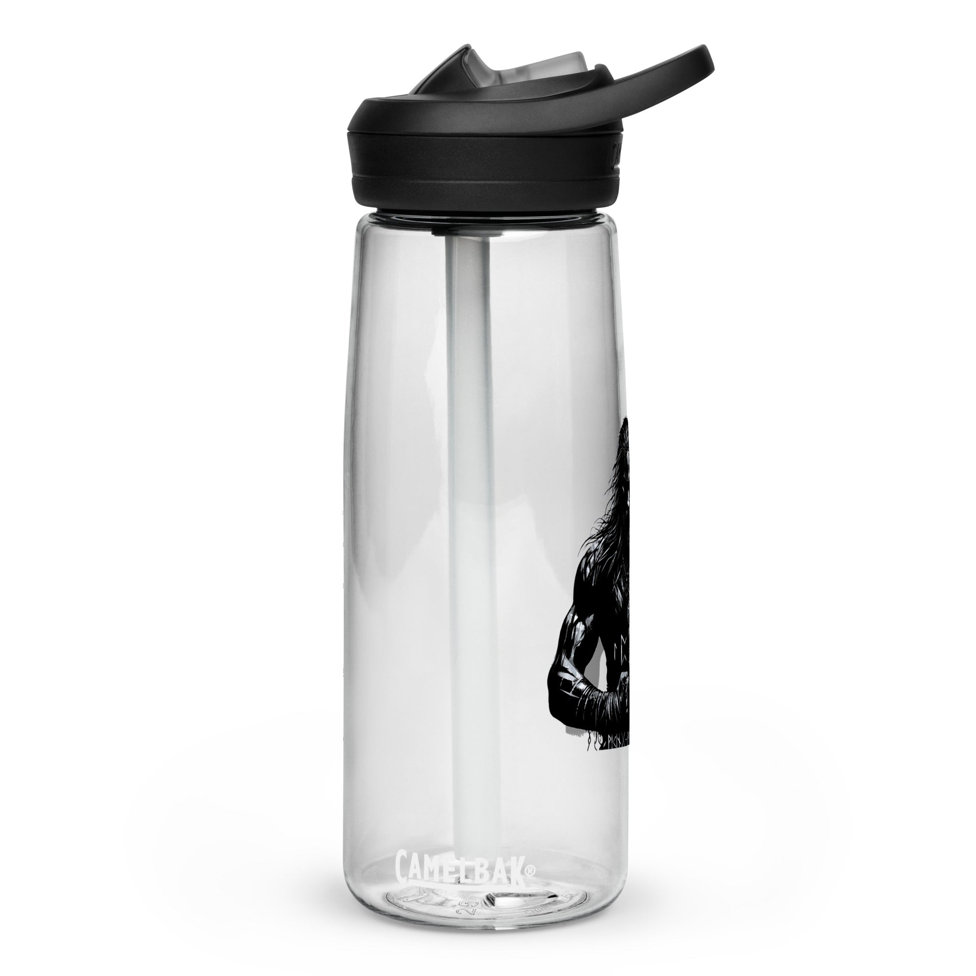 Viking Conviction - Sports water bottle Valhalla Talisman Norse Design