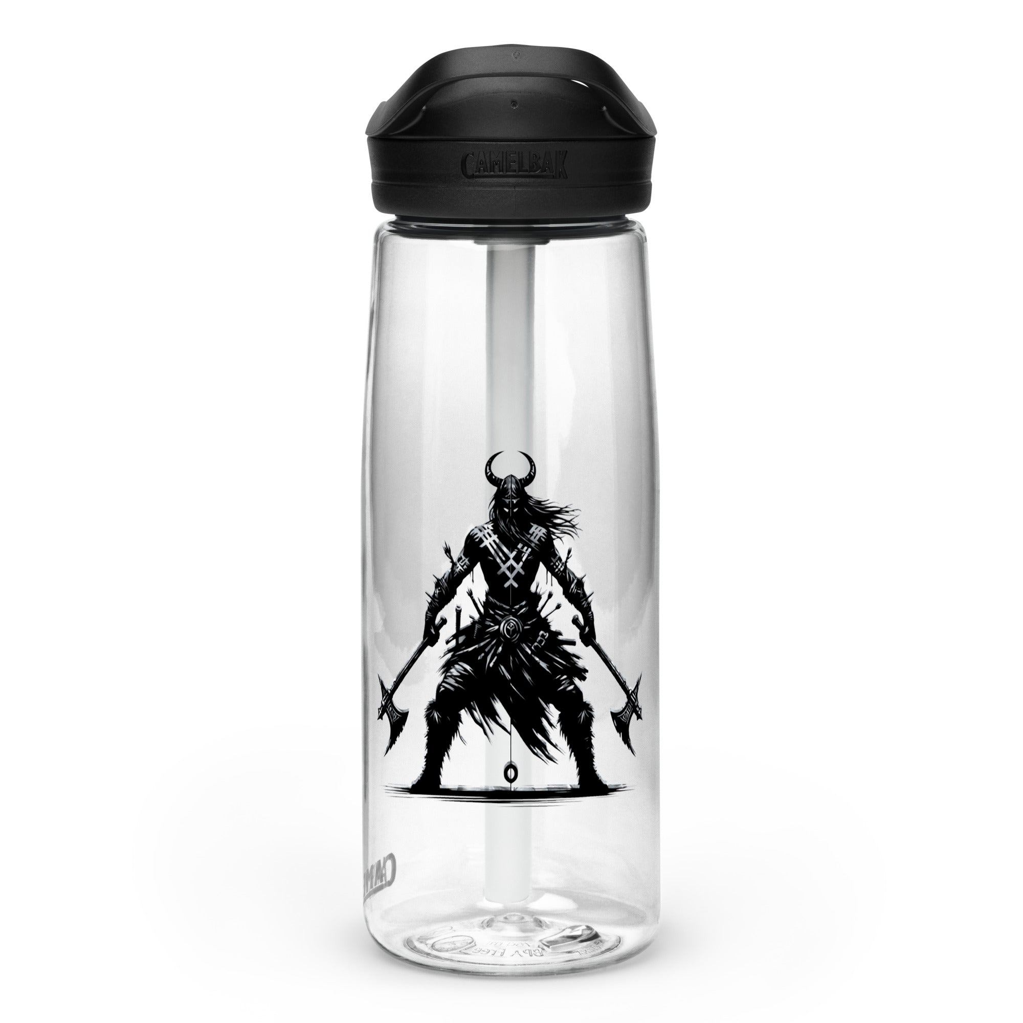 Viking Indomitable - Sports water bottle Valhalla Talisman Norse Design