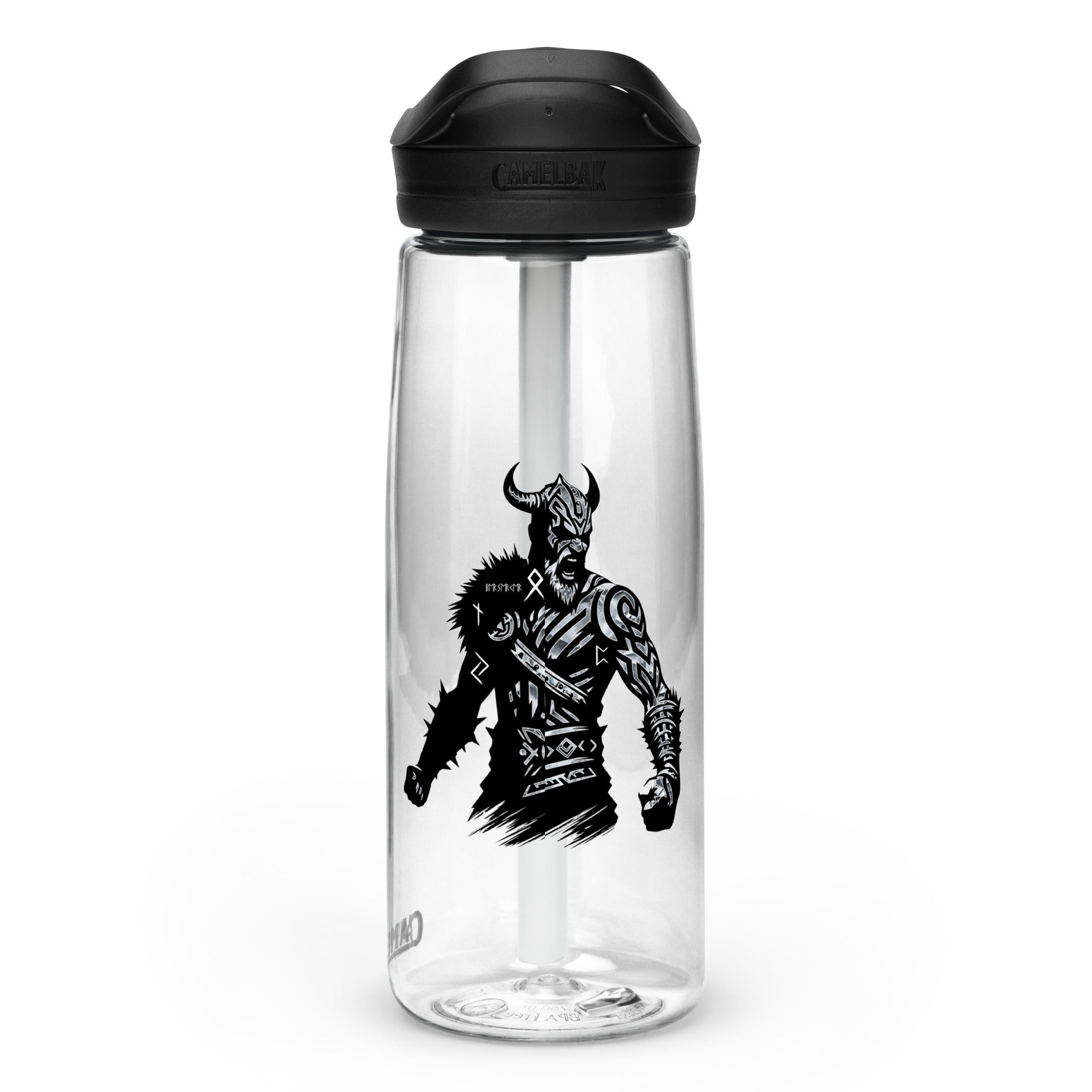 Viking Berserker - Sports water bottle Valhalla Talisman Norse Design