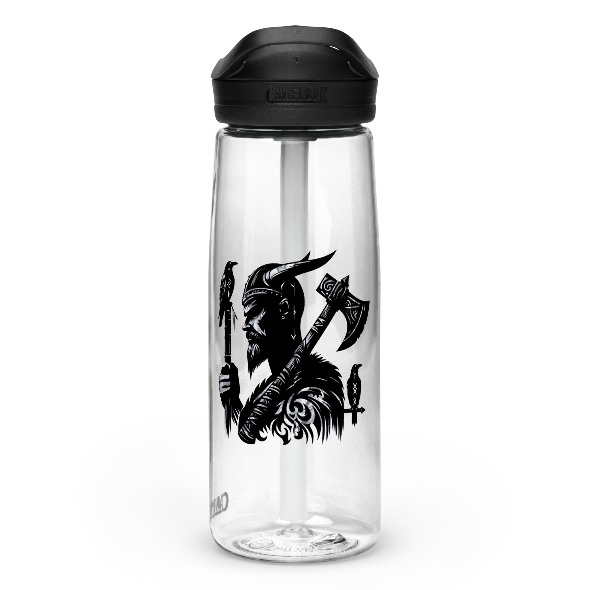 Viking Odin - Sports water bottle Valhalla Talisman Norse Design