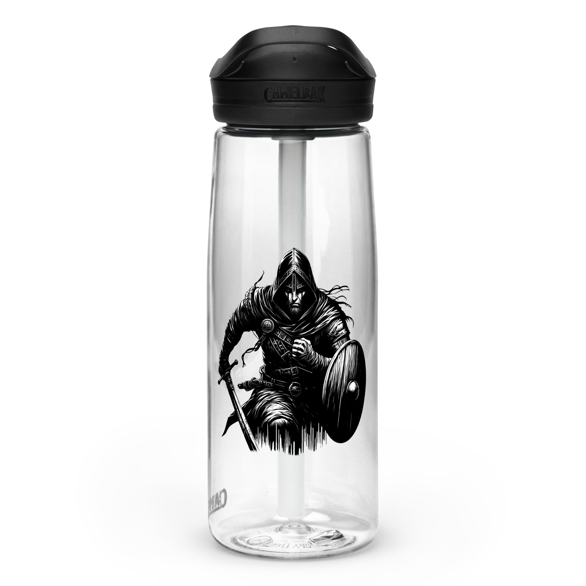 Viking Soldier - Sports water bottle Valhalla Talisman Norse Design