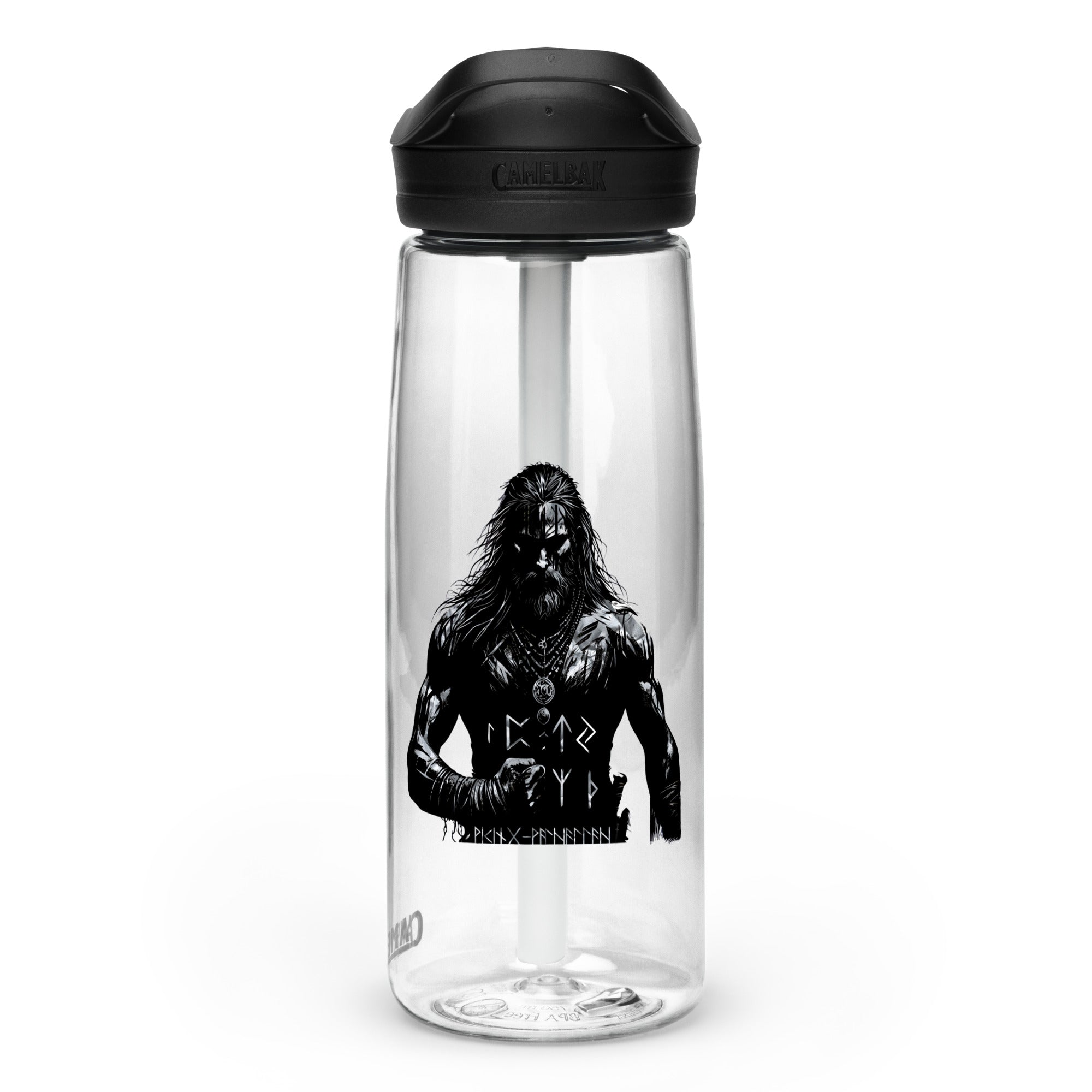 Viking Conviction - Sports water bottle Valhalla Talisman Norse Design