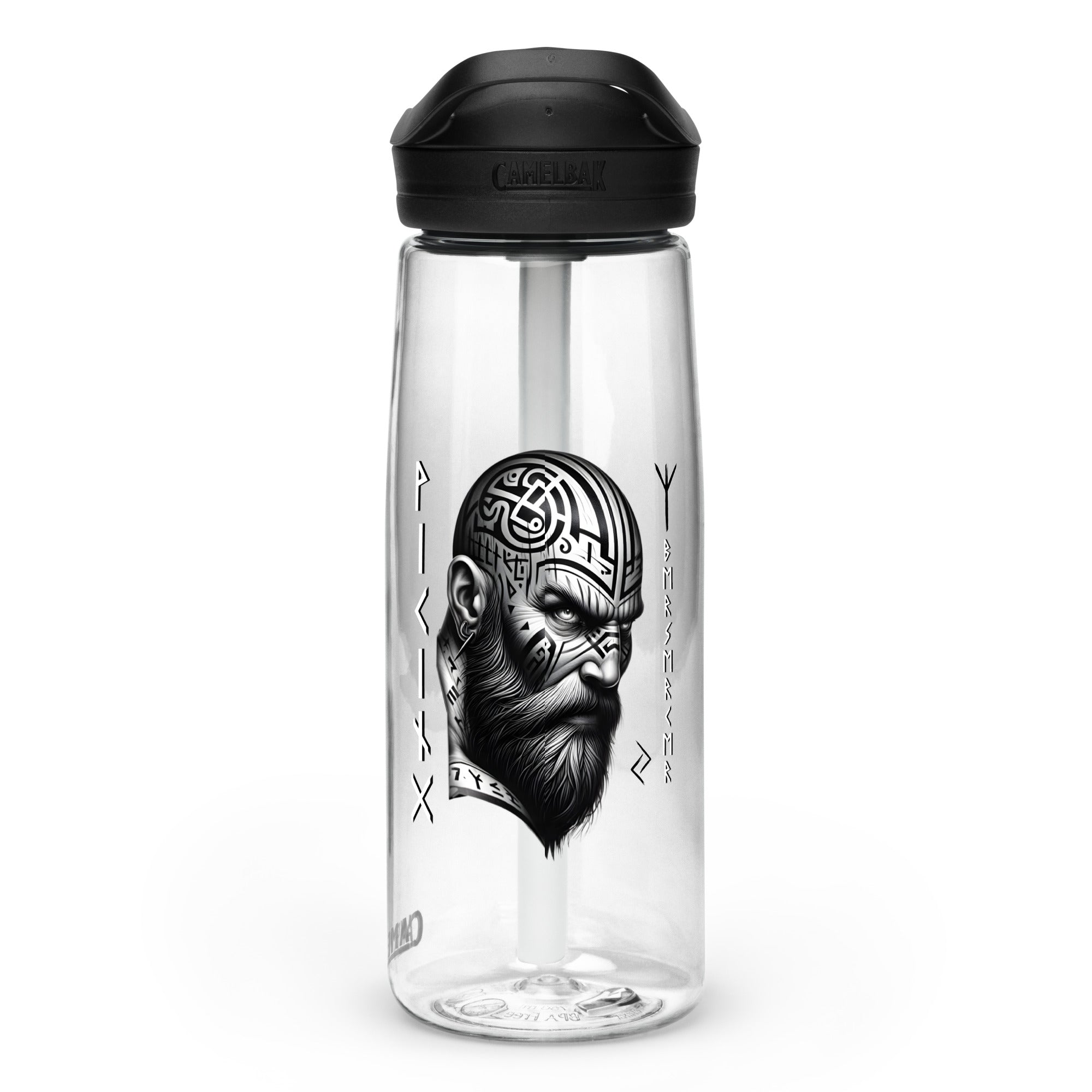 Viking Focus - Sports water bottle Valhalla Talisman Norse Design