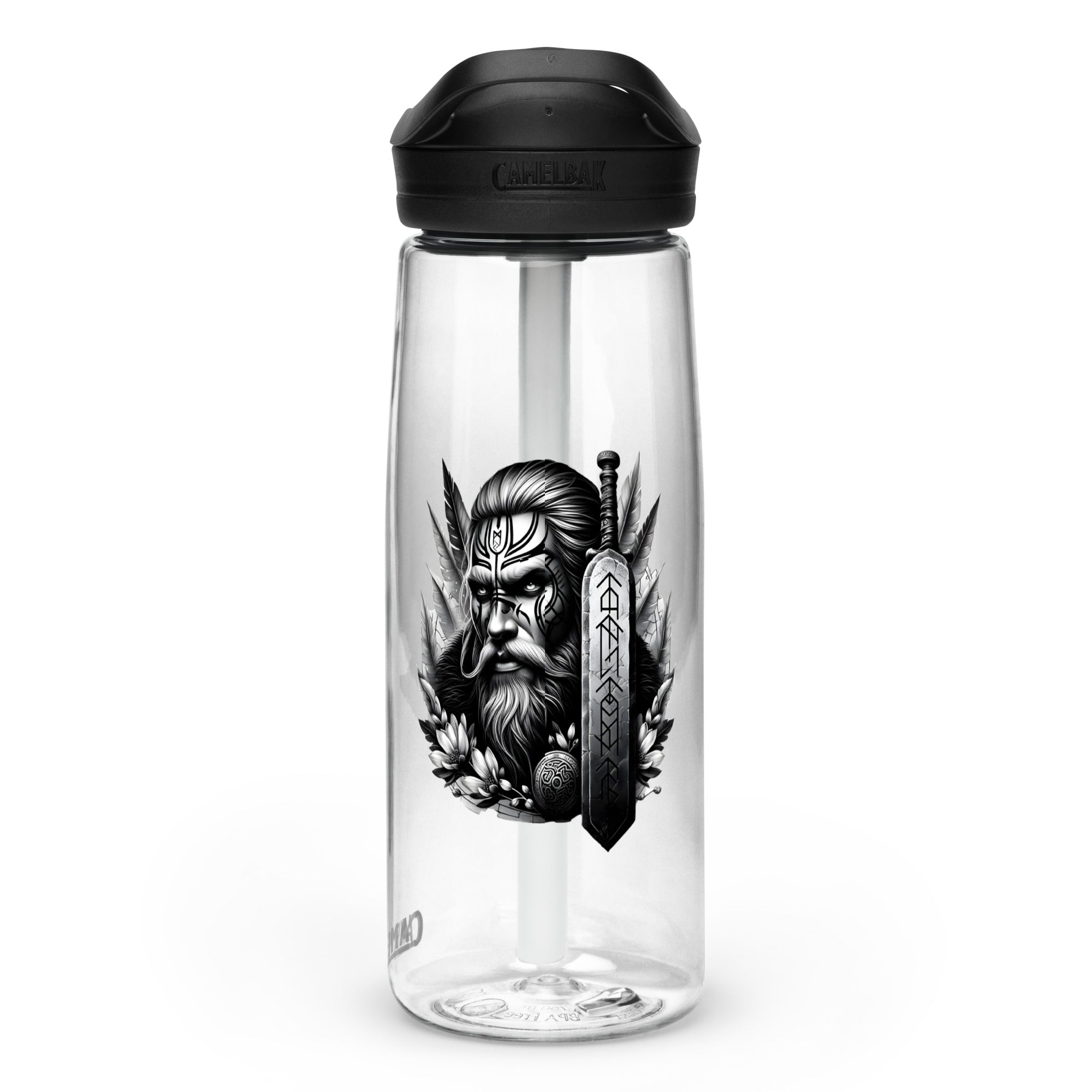 Viking Valiant - Sports water bottle Valhalla Talisman Norse Design