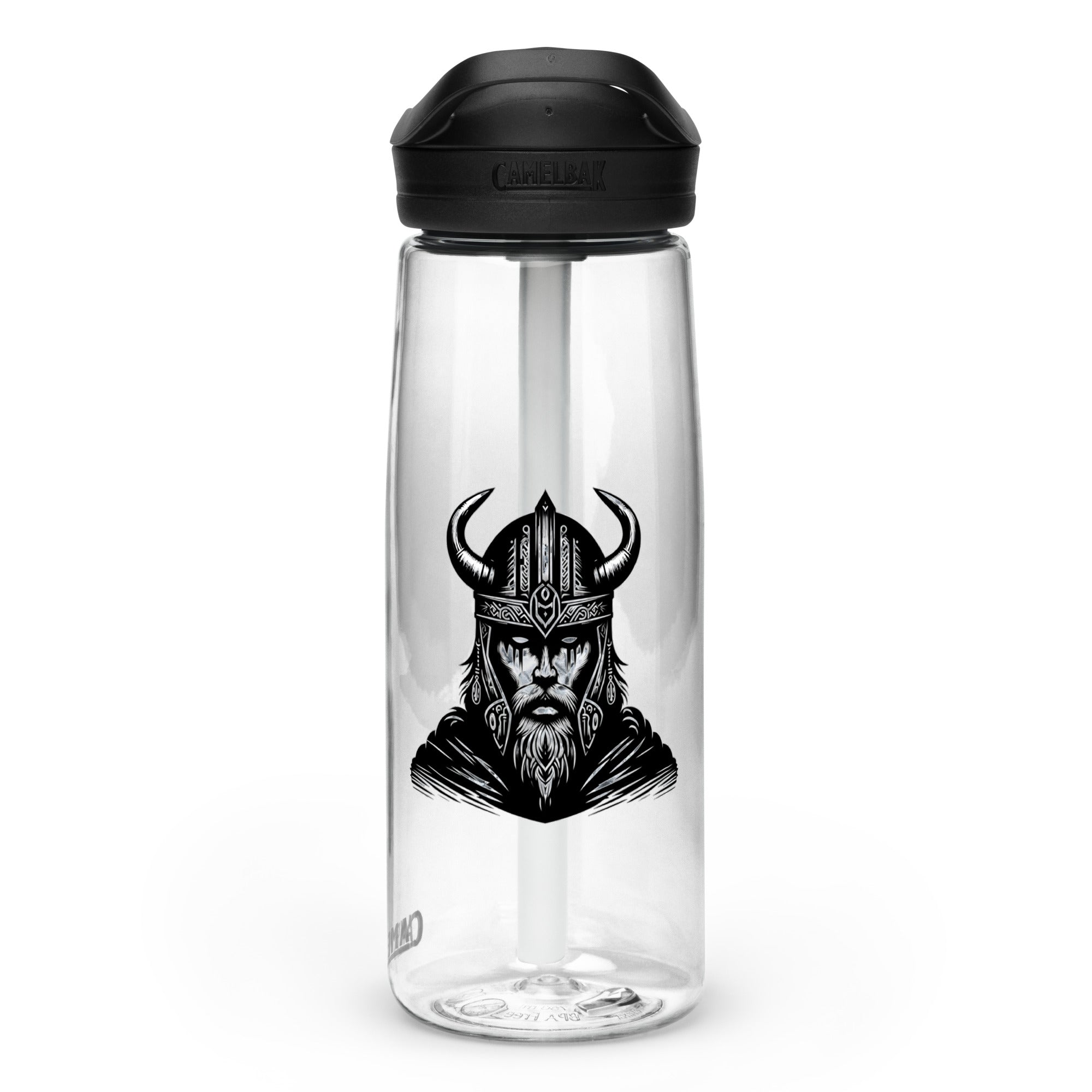 Viking Iron Will - Sports water bottle Valhalla Talisman Norse Design