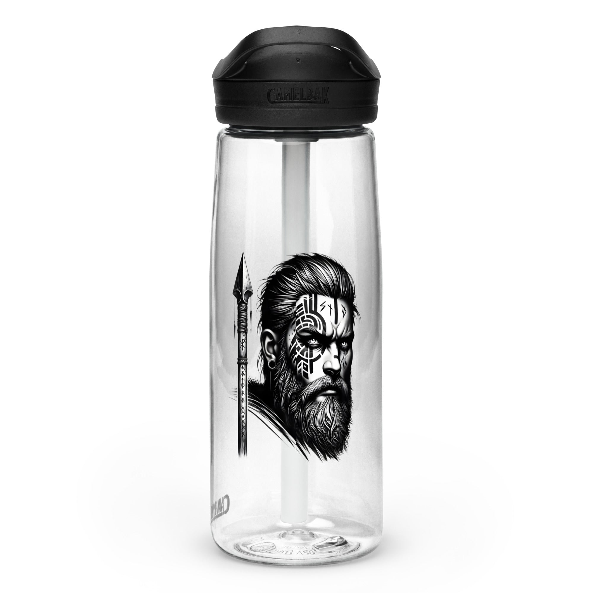 Viking Protector - Sports water bottle Valhalla Talisman Norse Design