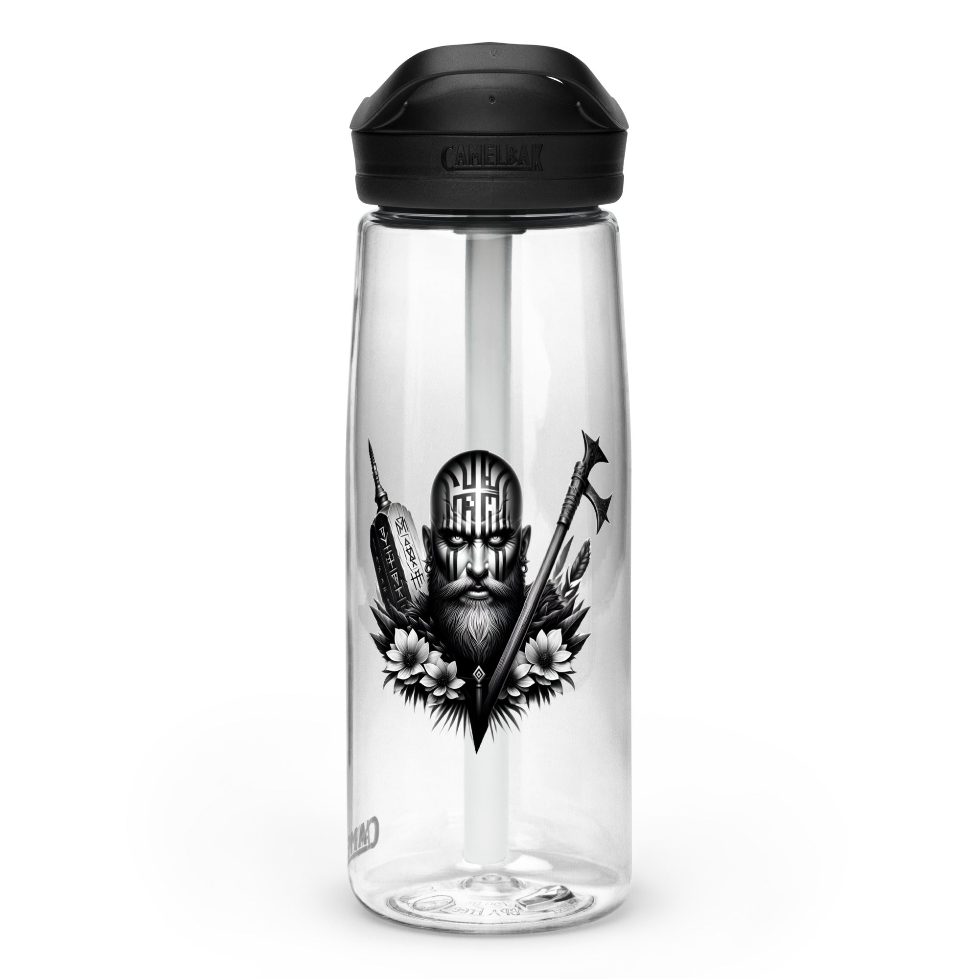 Viking Vigor - Sports water bottle Valhalla Talisman Norse Design