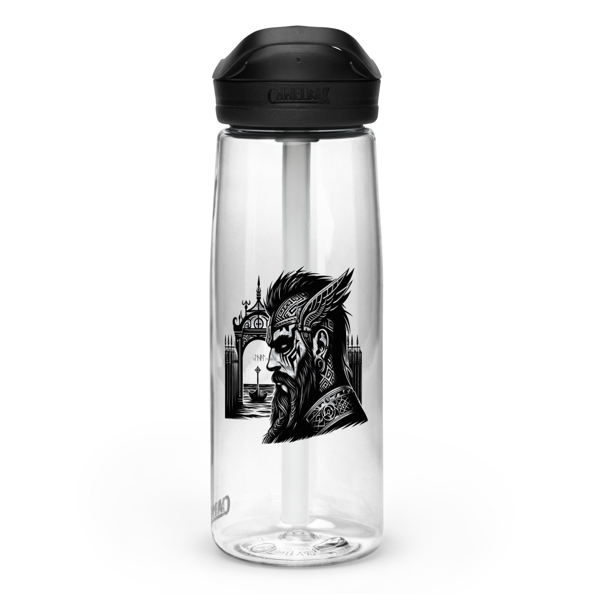 Viking Spirit - Sports water bottle Valhalla Talisman Norse Design