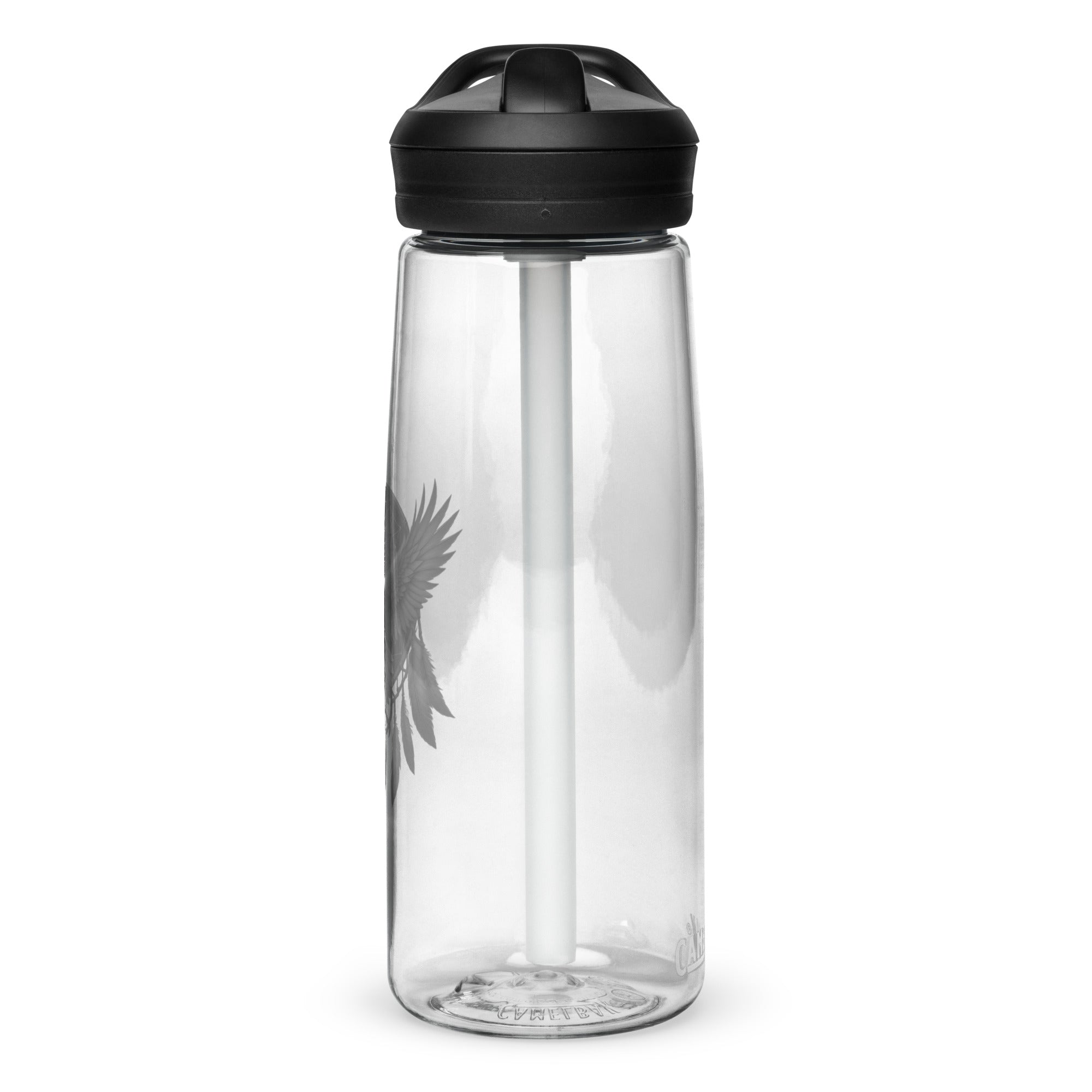 Dreamcatcher Eagle – Sports Water Bottle Realistic Native American Talisman Mythology Graphic Design