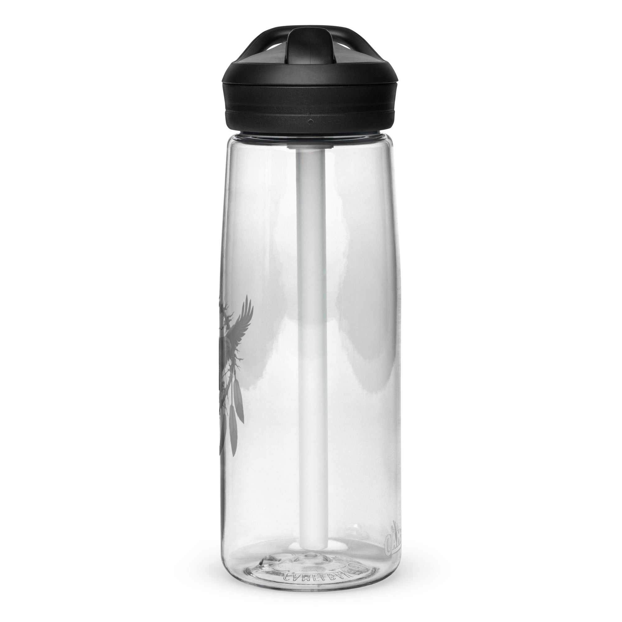 Dreamcatcher Eagle – Sports Water Bottle Realistic Native American Talisman Mythology Graphic Design