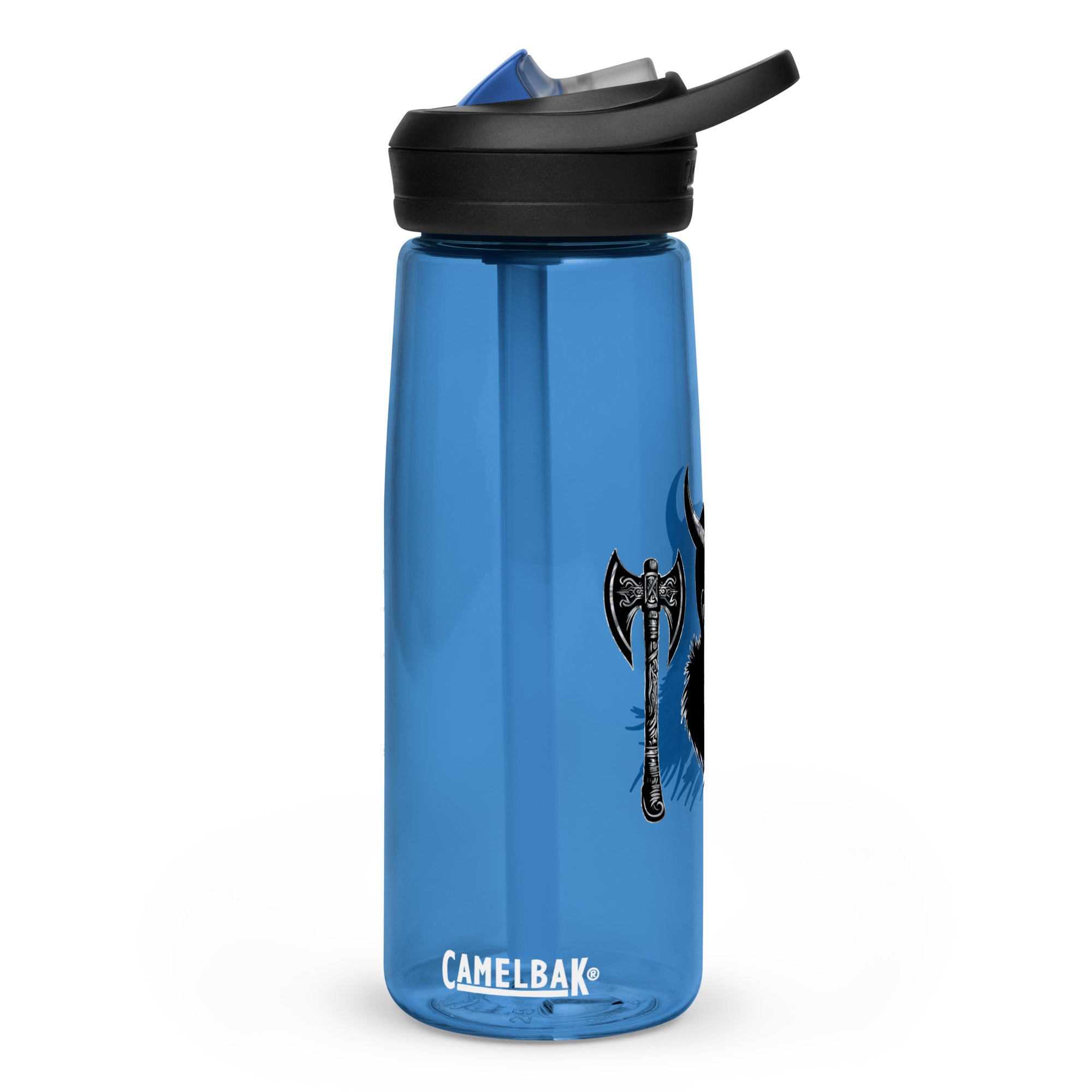 Viking Knowledge - Sports water bottle Valhalla Talisman Norse Design