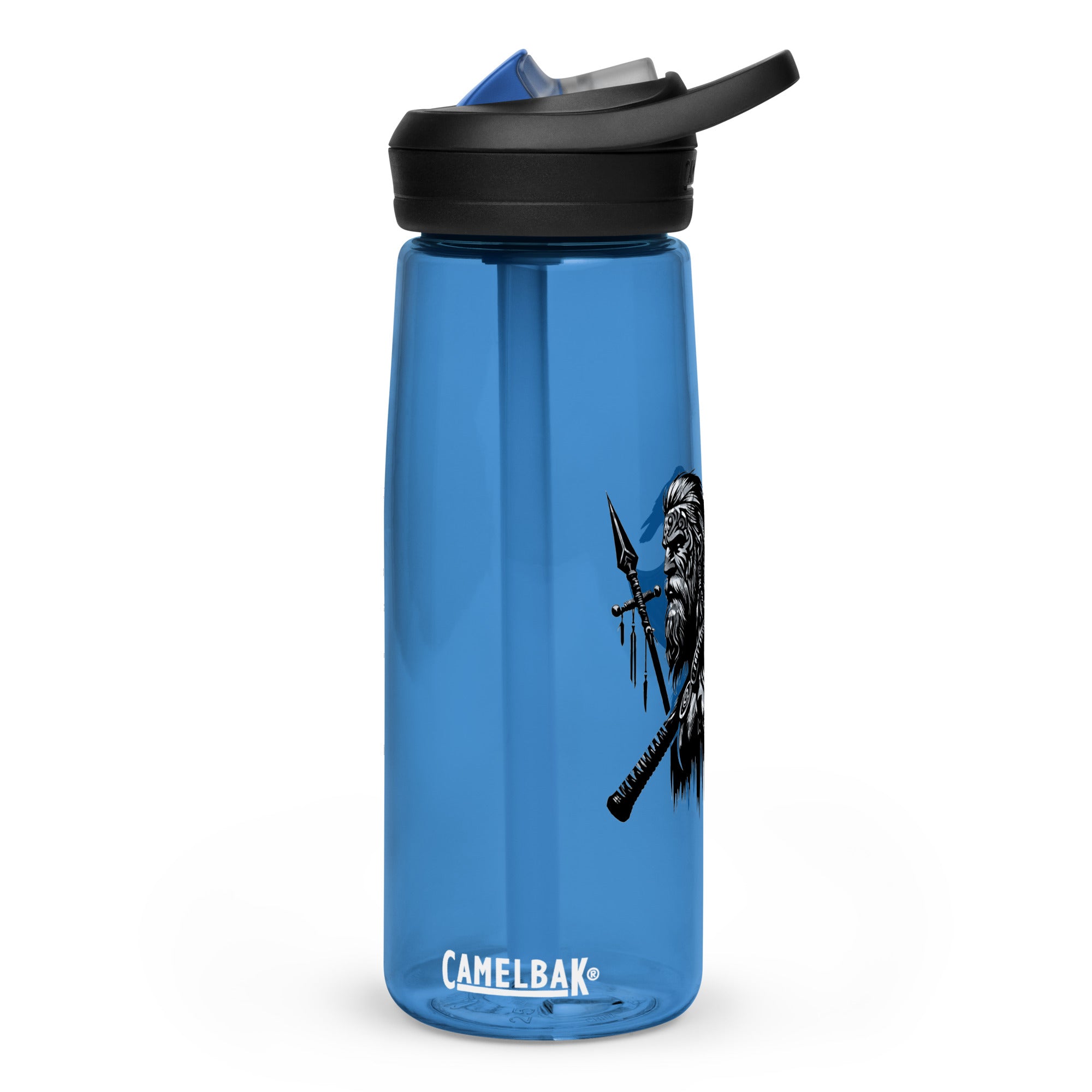 Viking Courage - Sports water bottle Valhalla Talisman Norse Design