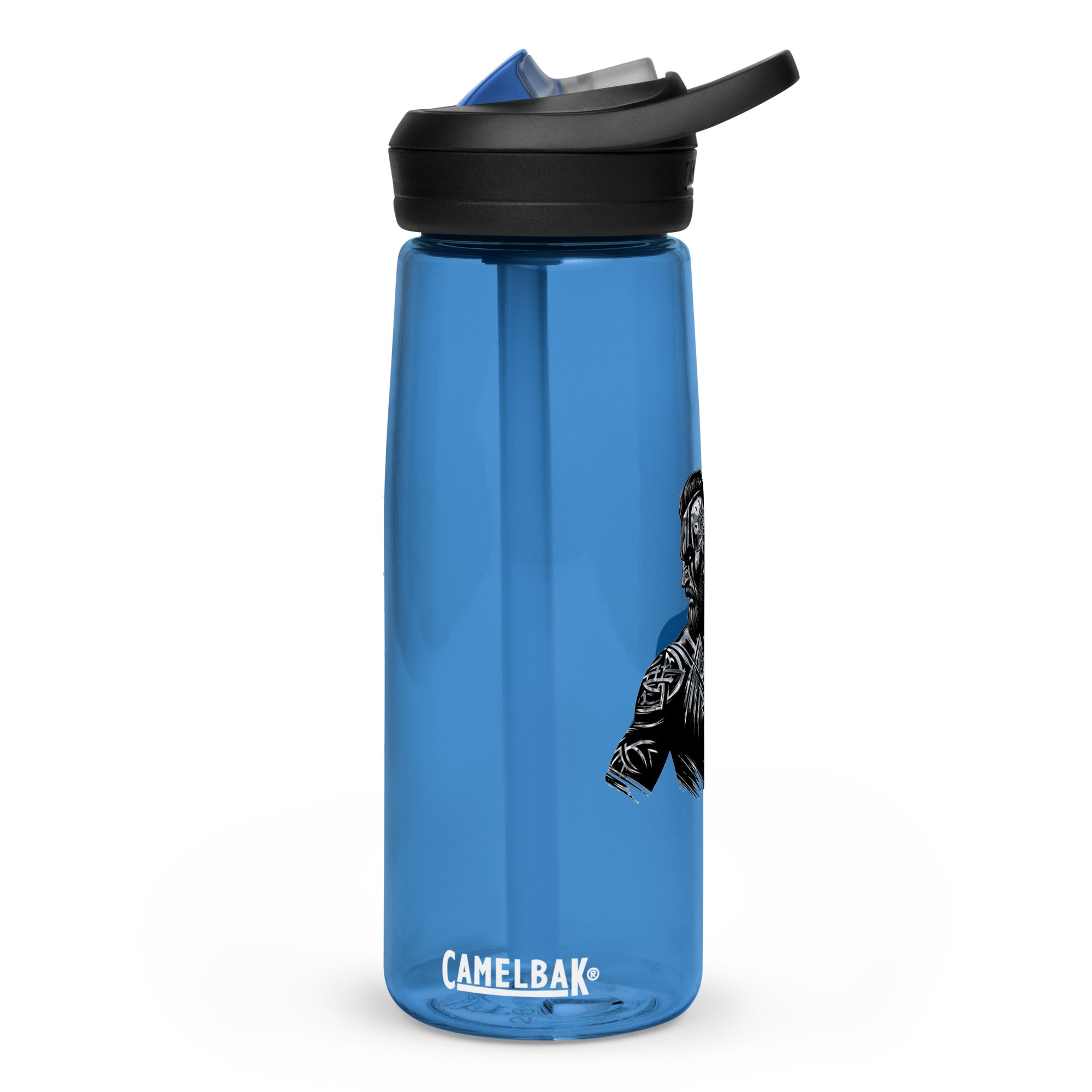 Viking Bravery - Sports water bottle Valhalla Talisman Norse Design