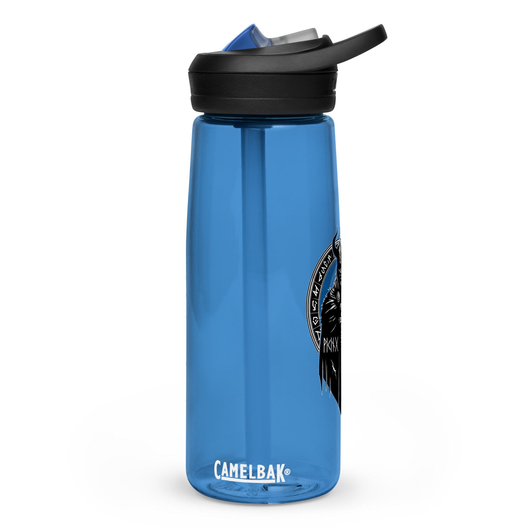 Viking Seer - Sports water bottle Valhalla Talisman Norse Design