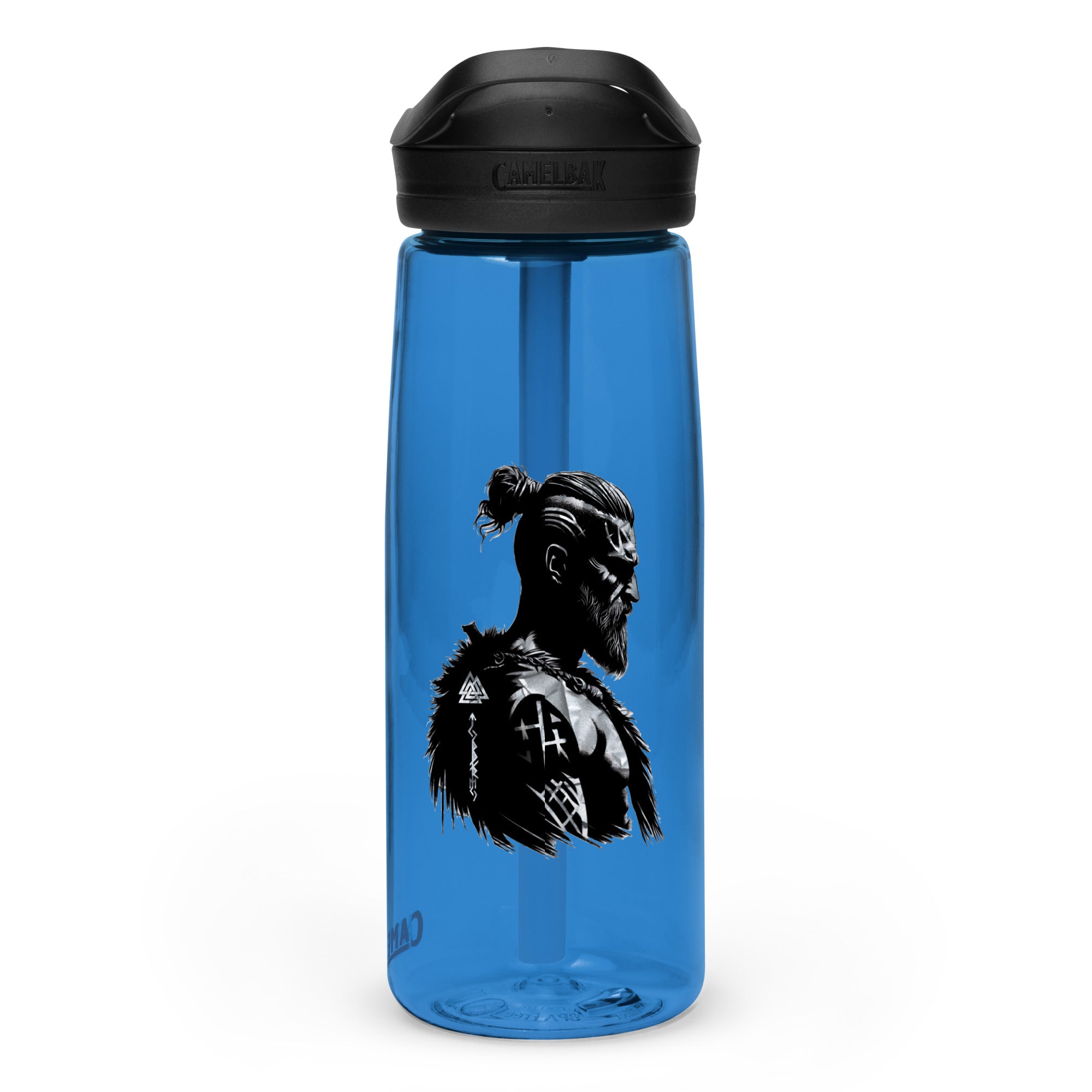 Viking Resilience - Sports water bottle Valhalla Talisman Norse Design