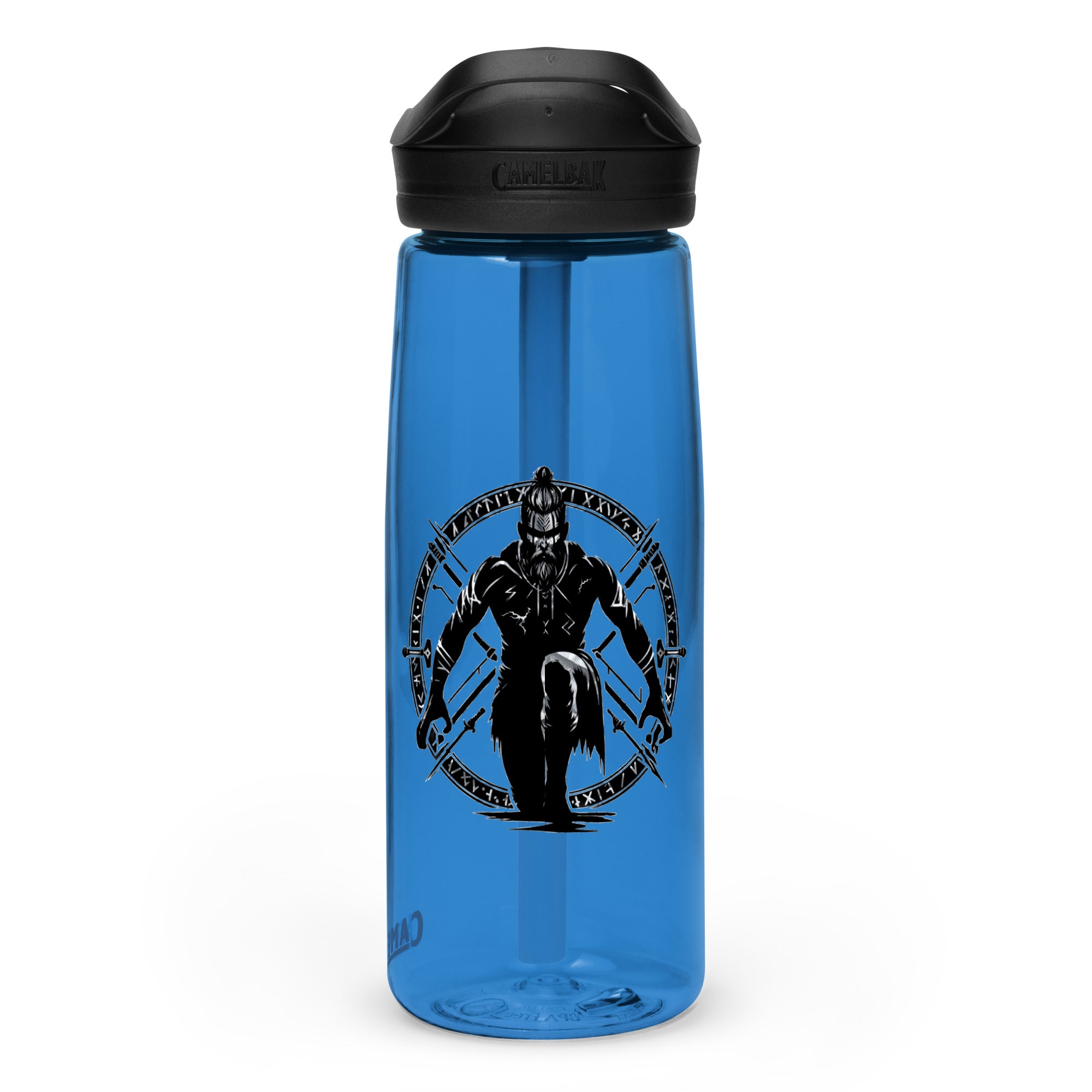 Viking Indomitable - Sports water bottle Valhalla Talisman Norse Design