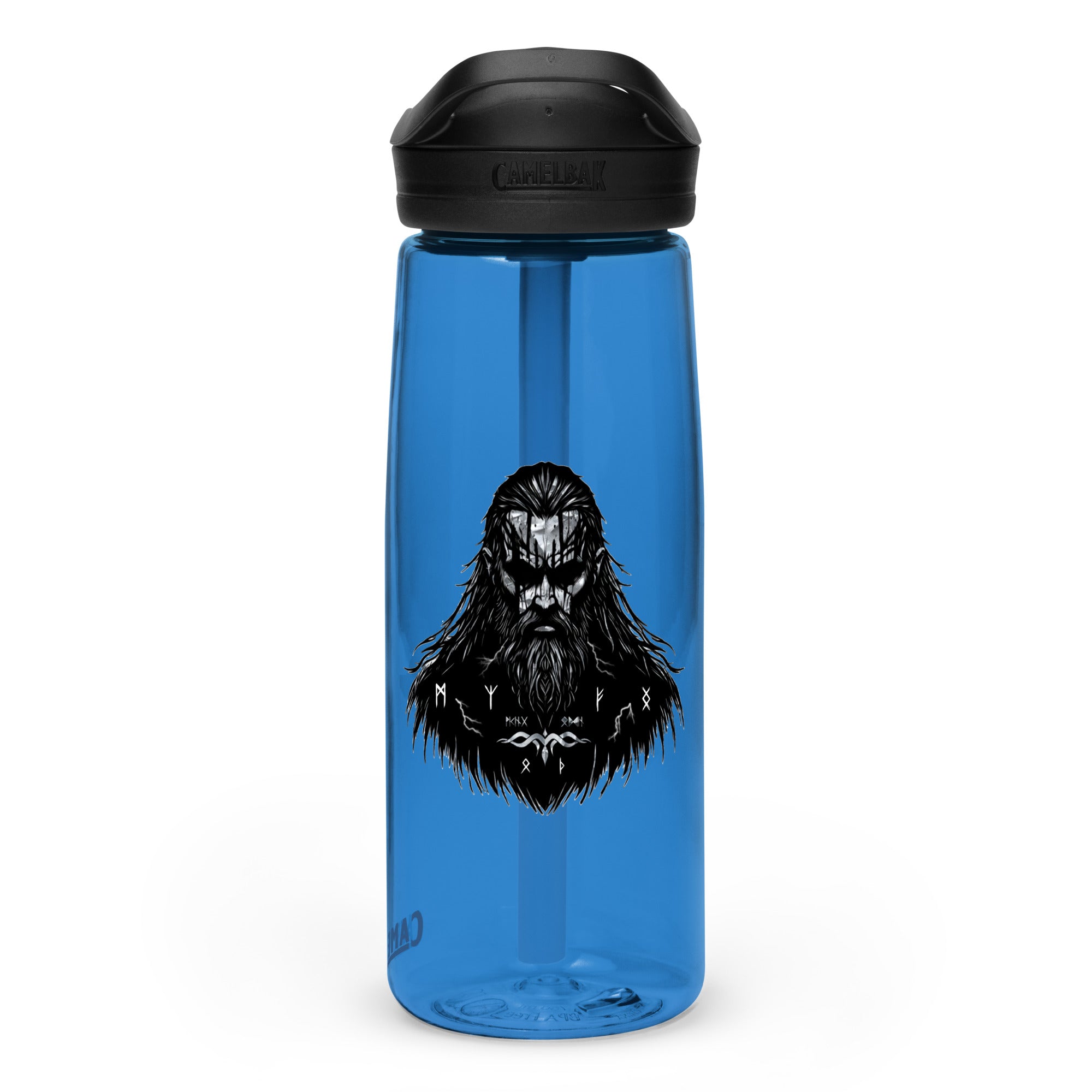 Viking Atonement - Sports water bottle Valhalla Talisman Norse Design