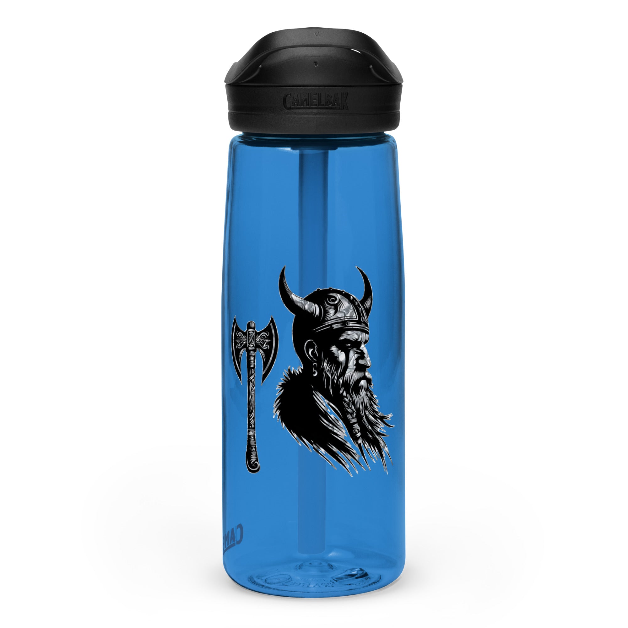 Viking Knowledge - Sports water bottle Valhalla Talisman Norse Design