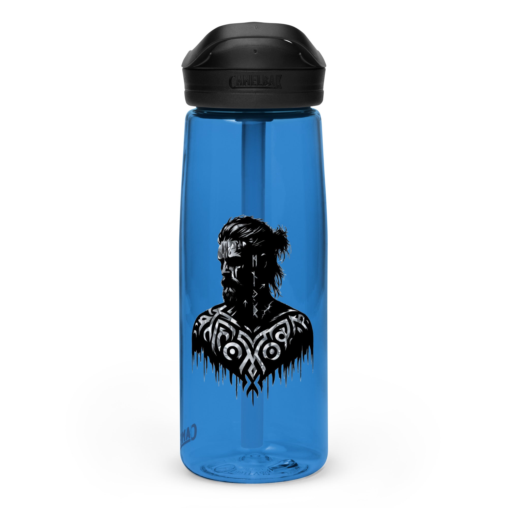 Viking Reflection - Sports water bottle Valhalla Talisman Norse Design