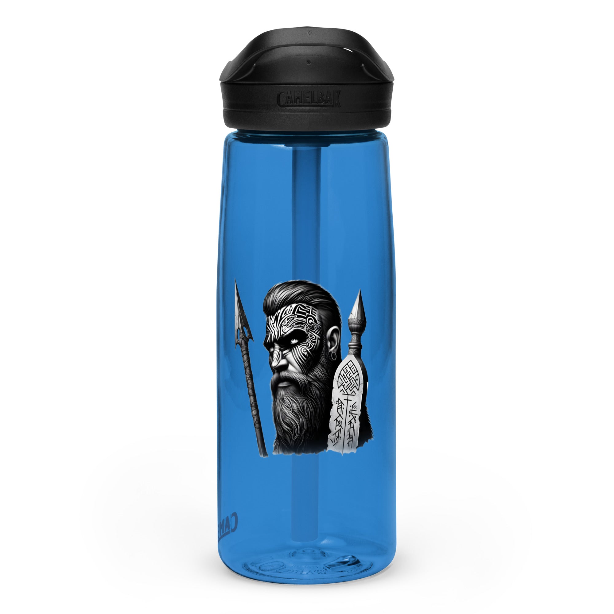 Viking Tenacity - Sports water bottle Valhalla Talisman Norse Design