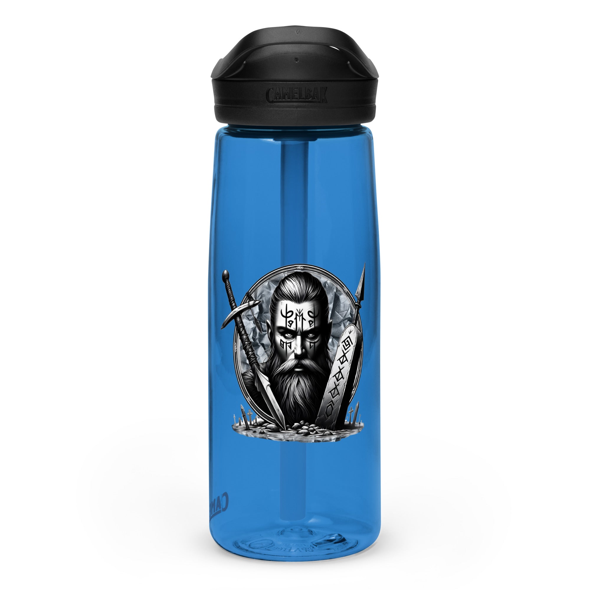 Viking Fortitude - Sports water bottle Valhalla Talisman Norse Design