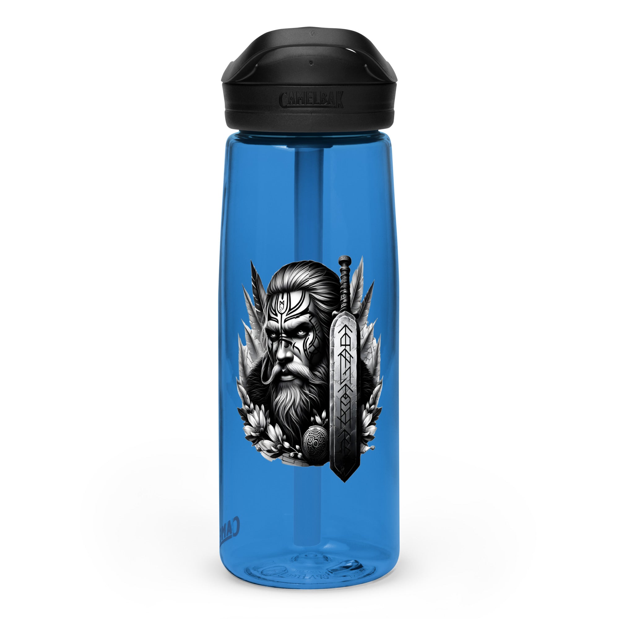 Viking Valiant - Sports water bottle Valhalla Talisman Norse Design