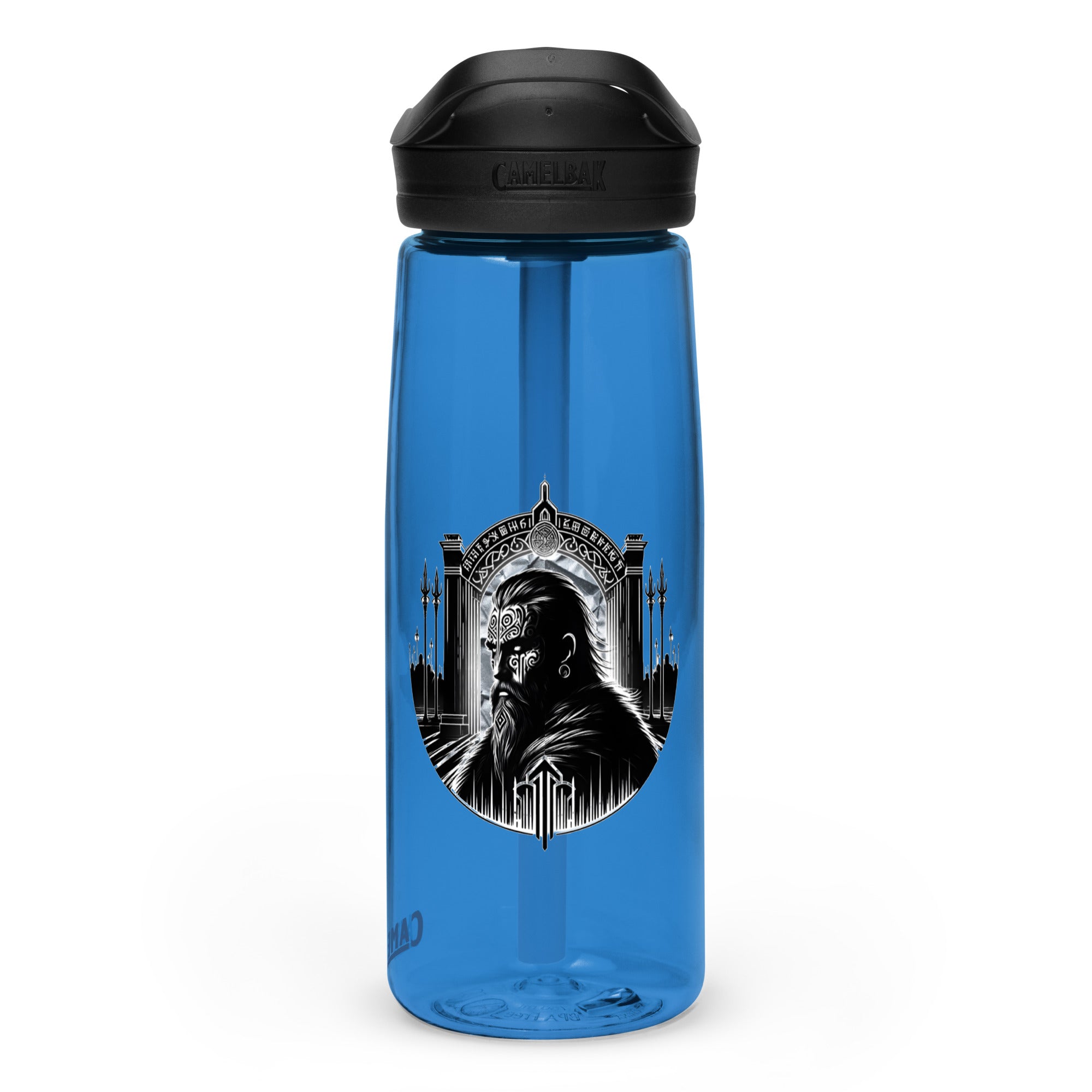 Viking Warrior - Sports water bottle Valhalla Talisman Norse Design