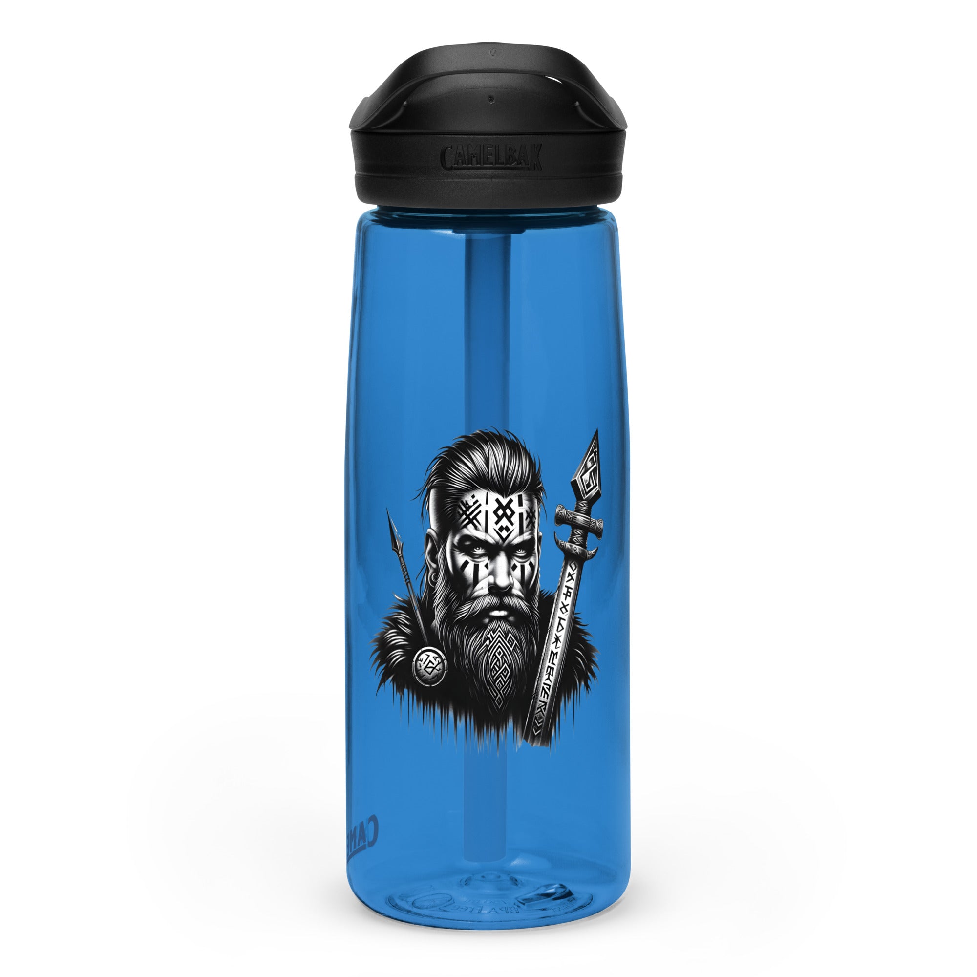 Viking Stoic - Sports water bottle Valhalla Talisman Norse Design